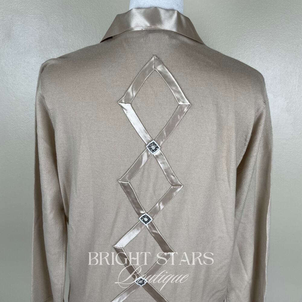 Rare Cardigan ASO Anya Buffy the Vampire Slayer Wool Silk Blend Classic - Picture 13 of 13